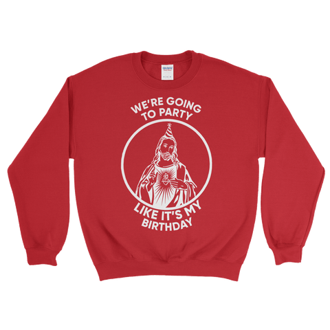 Jesus Birthday Boy Women Sweatshirt