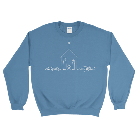Holy Night Manger Women Sweatshirt