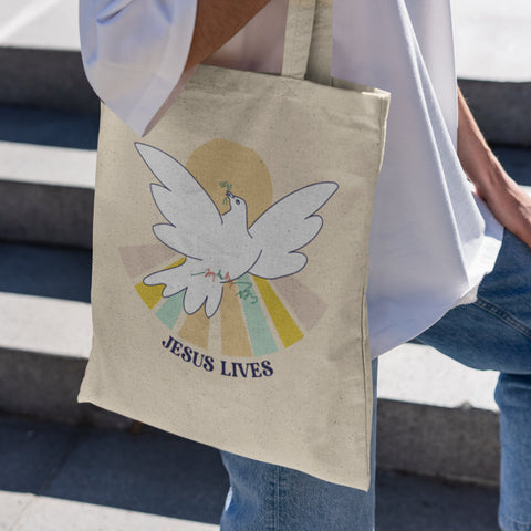 Jesus Lives - Eco-Friendly Tote Bag