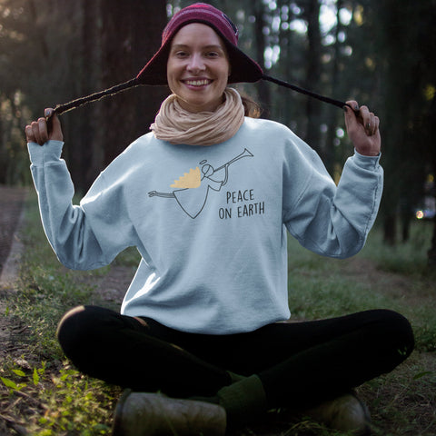 Peace on Earth Women Sweatshirt