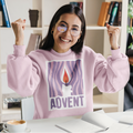 Advent Candle Women Sweatshirt
